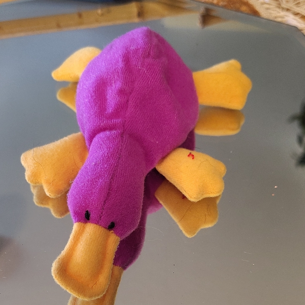Rare 1996 Ty Patti Platypus